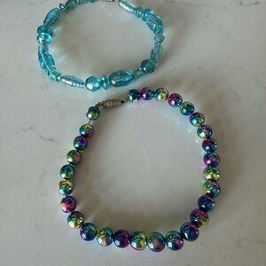 Colorful Beaded Necklace Set